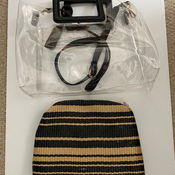 Sole Society Clear Handbag / Crossbody - Picture 2 of 4